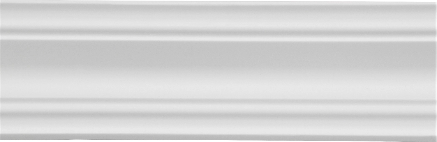 Плинтус потолочный NMC LX-110R 2000 мм белый