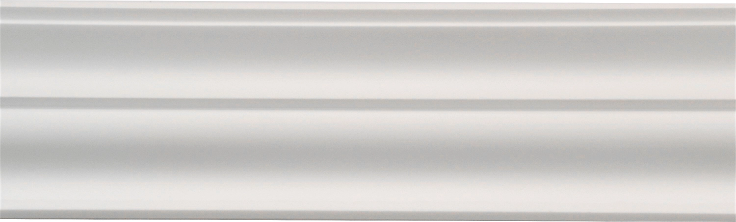 Плинтус потолочный NMC LX-130 2000 мм белый