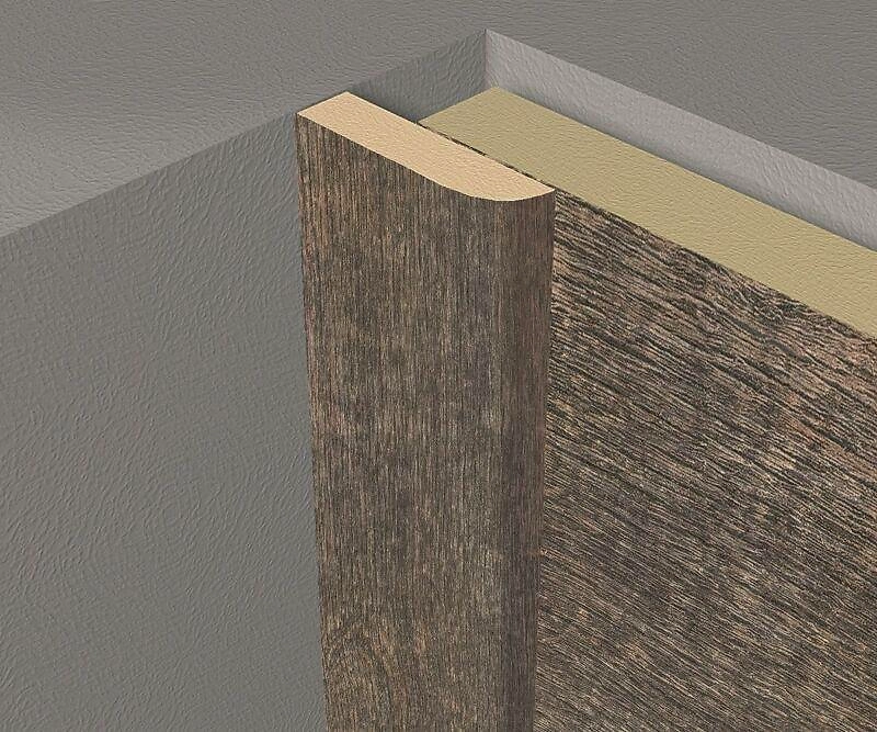 Начальная планка Kronowall для МДФ панелей 2600х25х6 мм Rusty Barnwood