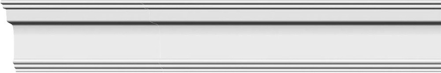 Плинтус потолочный FORMAT 08019Е 200х8х3 см белый