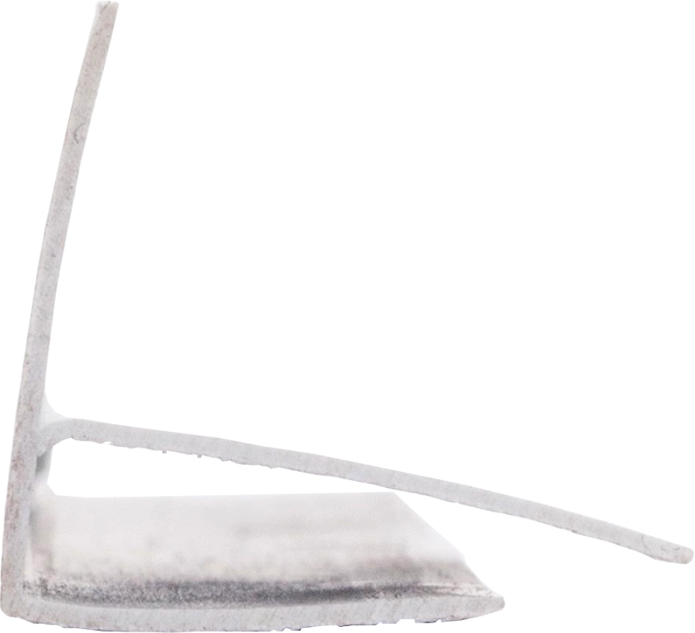 Стартовый профиль F-образный для МДФ, ПВХ панелей 3000 мм белый