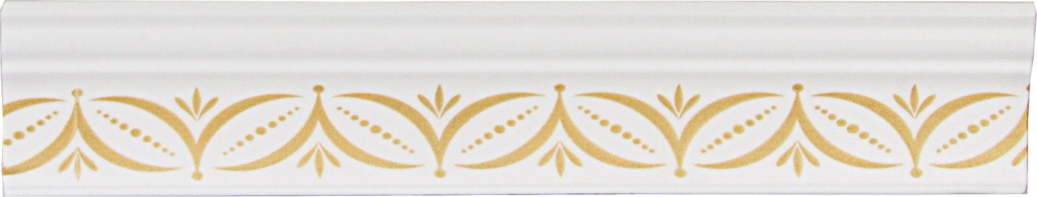 Плинтус потолочный Флекс Колор FR 6531 200х6х3 см золото