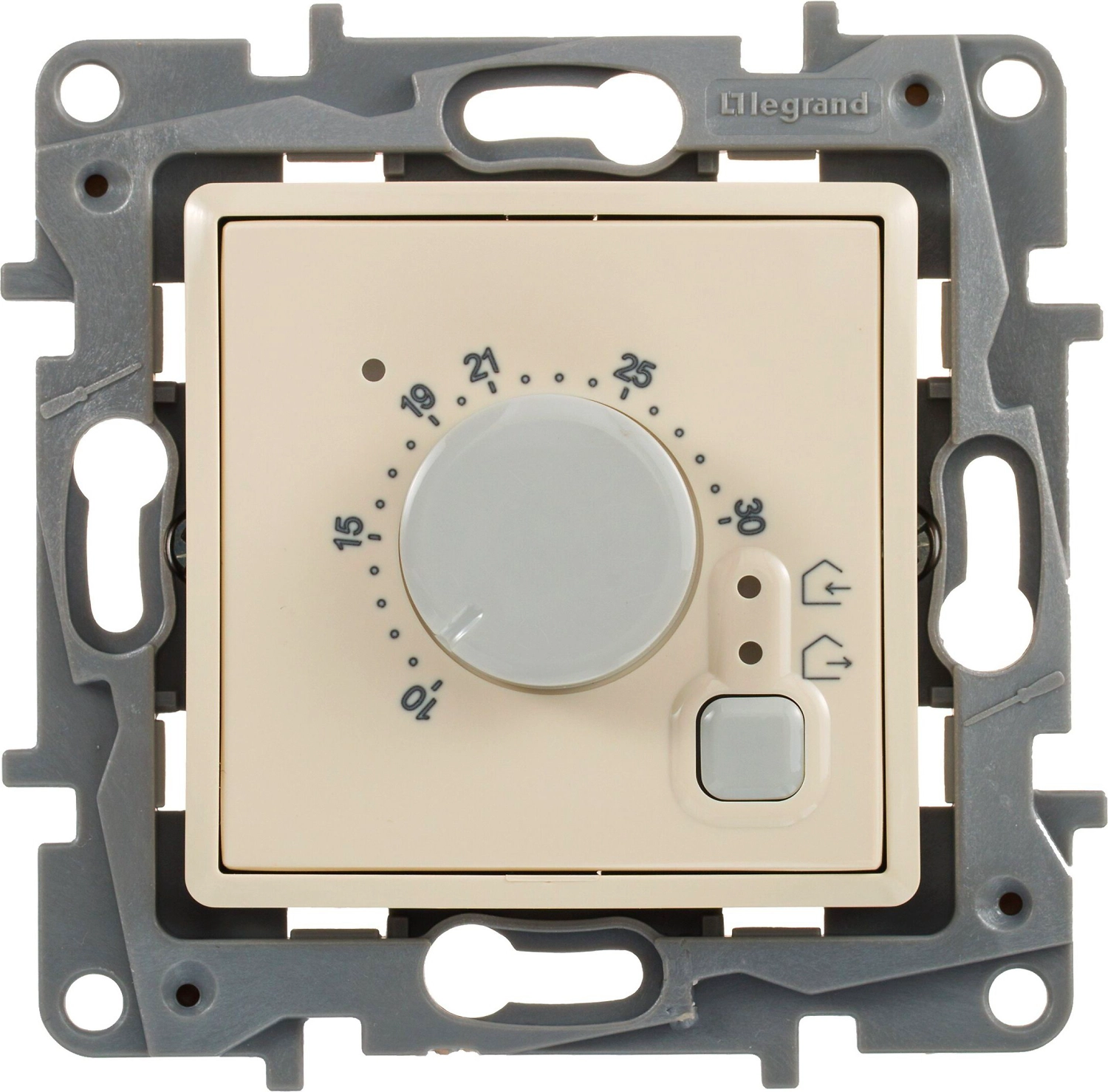 Терморегулятор термостат Legrand Etika слоновая кость