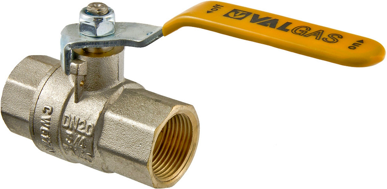 Кран шаровой латунь никелированный VALTEC VALGAS CVT027104 1/2"