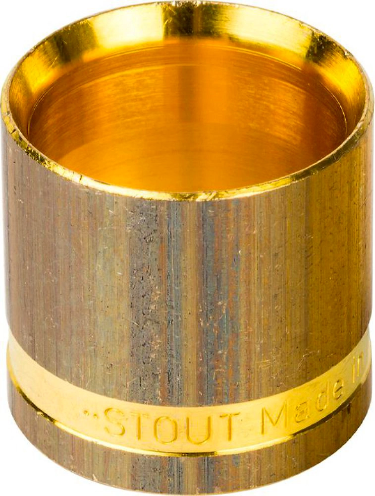 Монтажная гильза латунь STOUT 25 мм