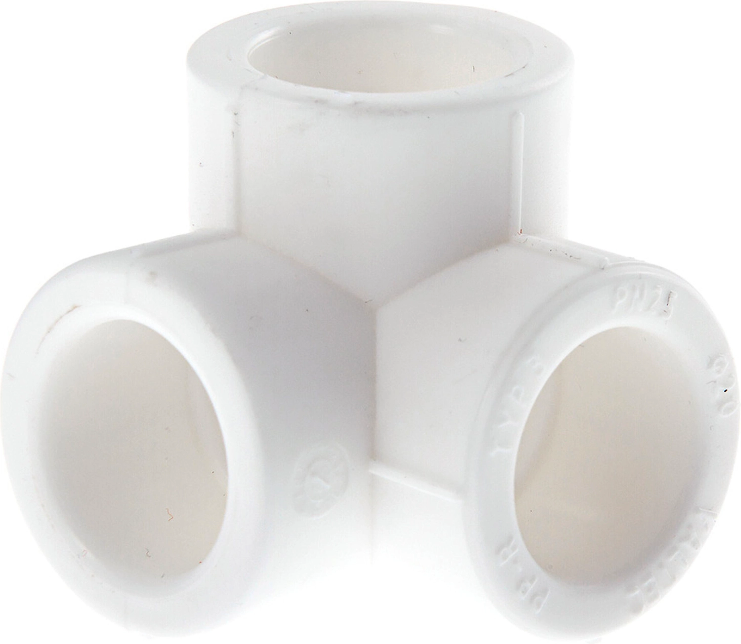 Тройник полипропиленовый VALTEC двухплоскостной 20 мм