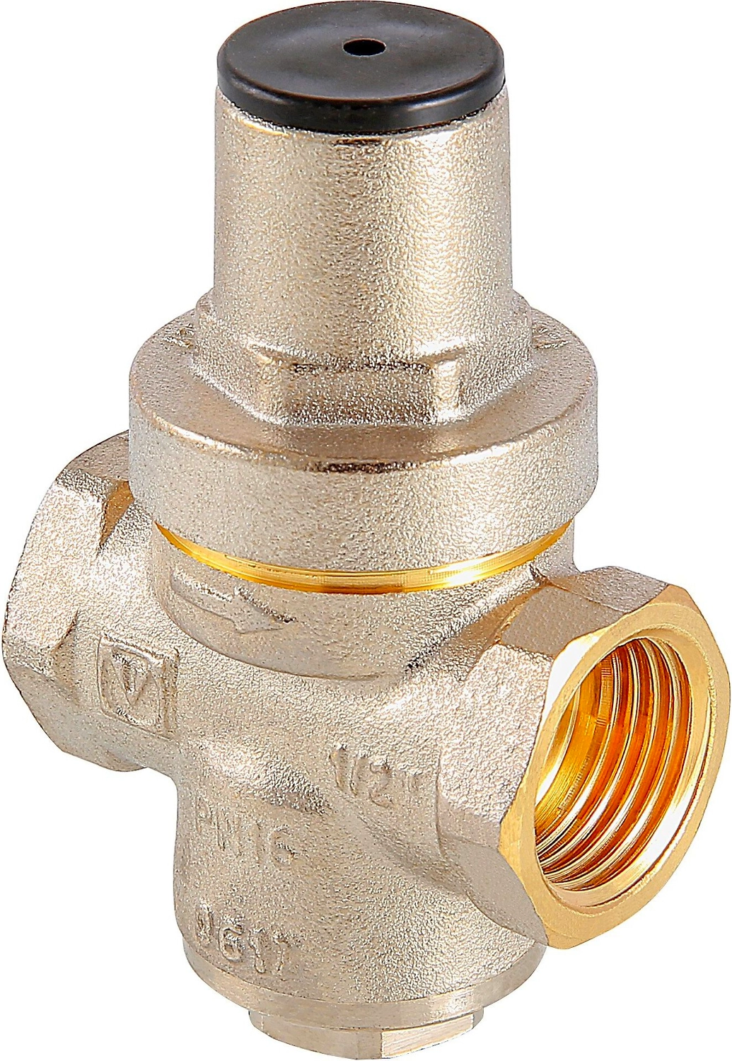 Редуктор давления латунь никелированная VALTEC 3/4"