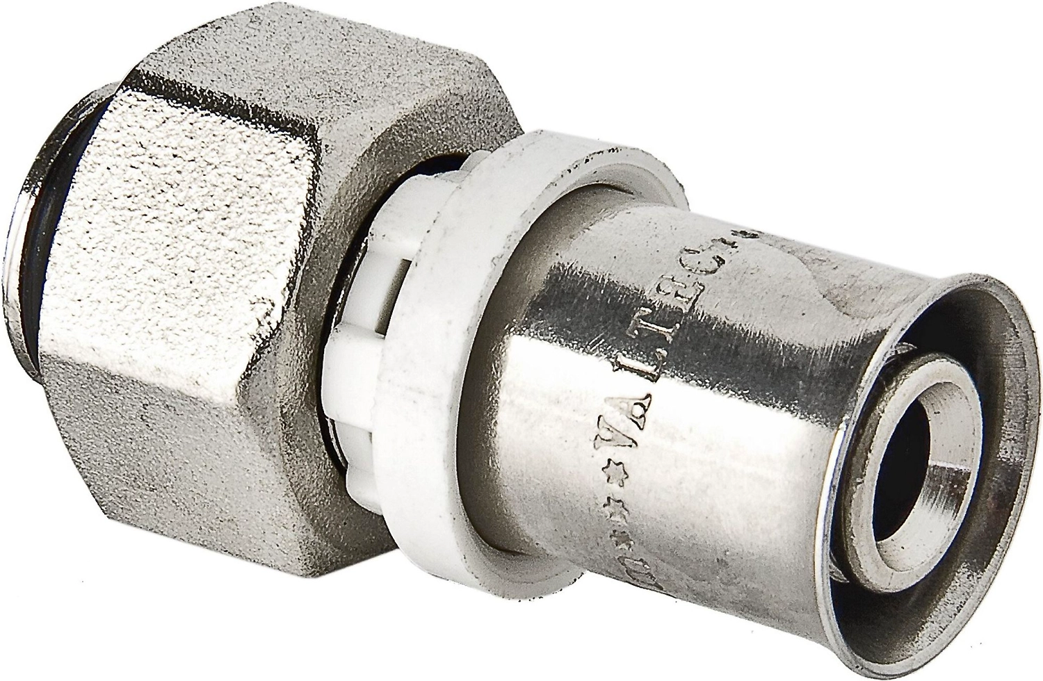 Пресс-фитинг латунь никелированная VALTEC 3/4" 16 х 2 мм