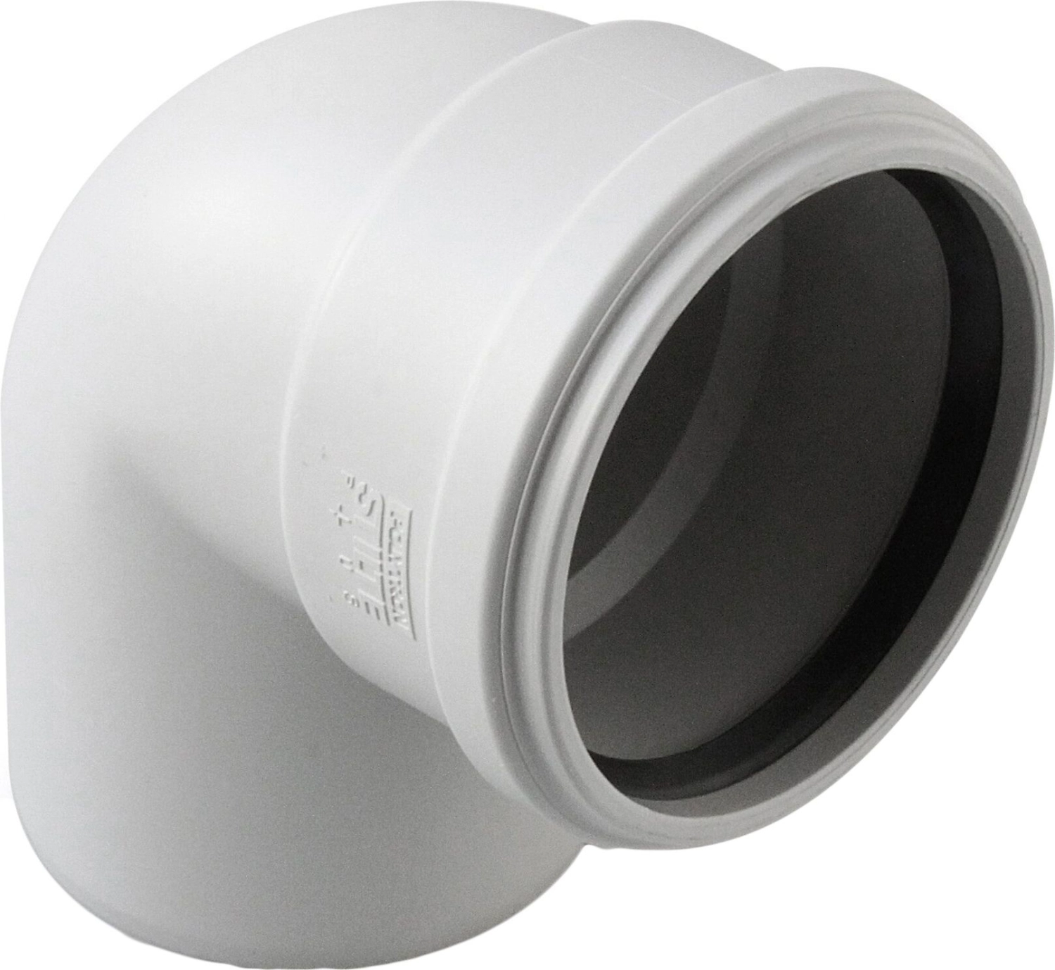 Отвод полипропиленовый Polytron Stilte Plus 110 мм 87,5 градусов