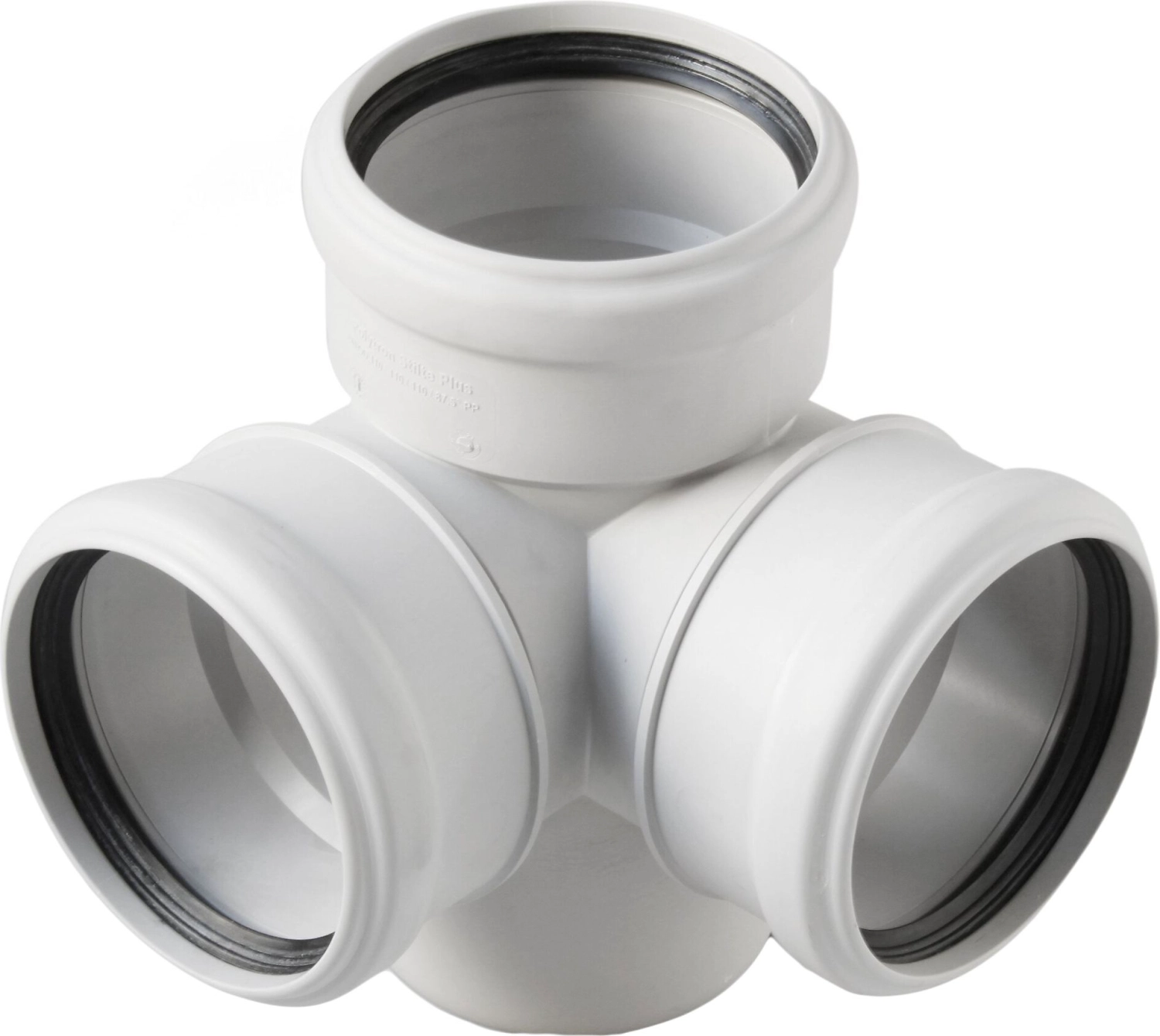 Крестовина полипропиленовая Polytron Stilte Plus 110 мм 87,5 градусов