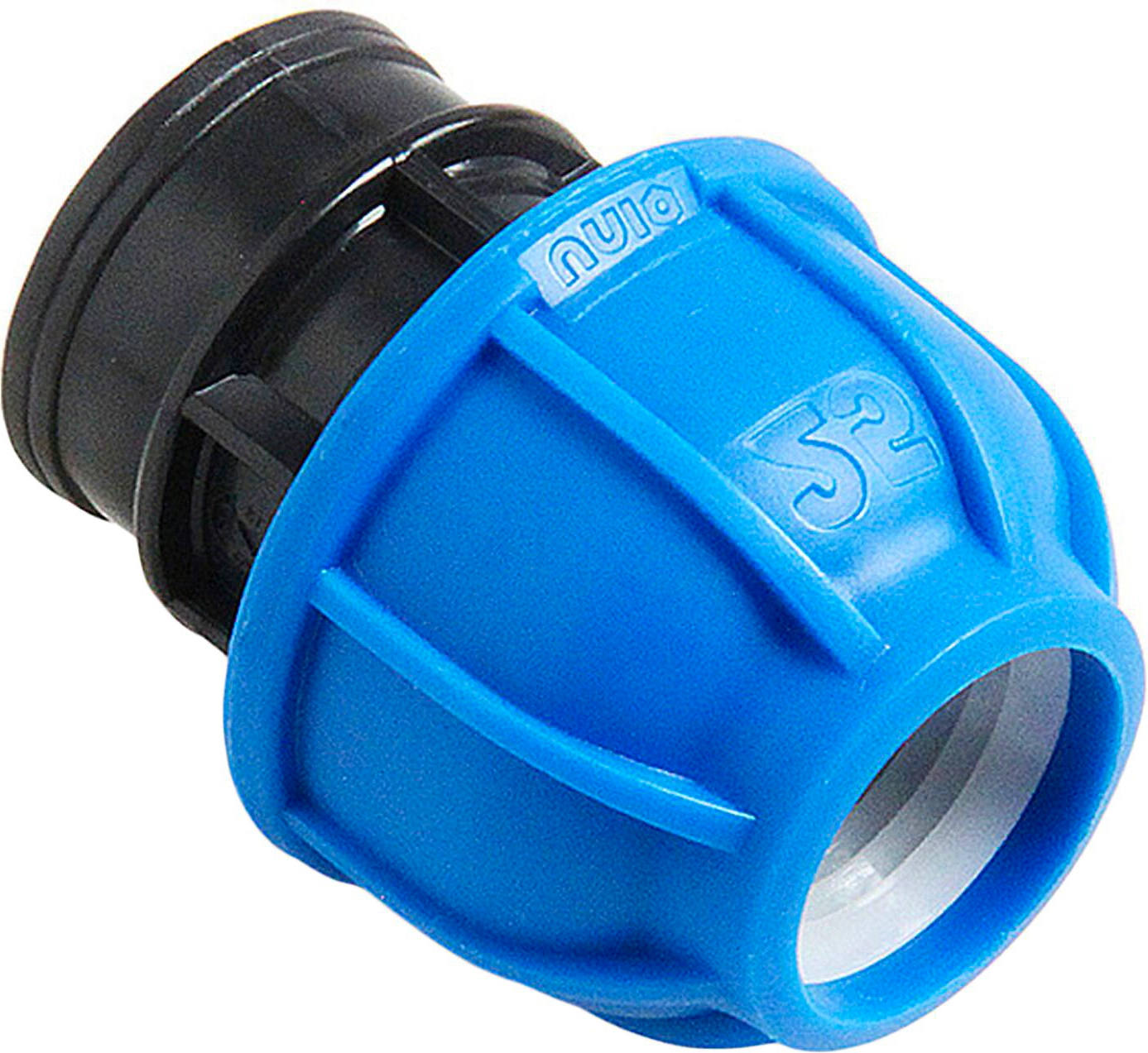 Муфта компрессионная, полипроп. внутр. резьба 25х1" для полиэтилен. труб, RTP