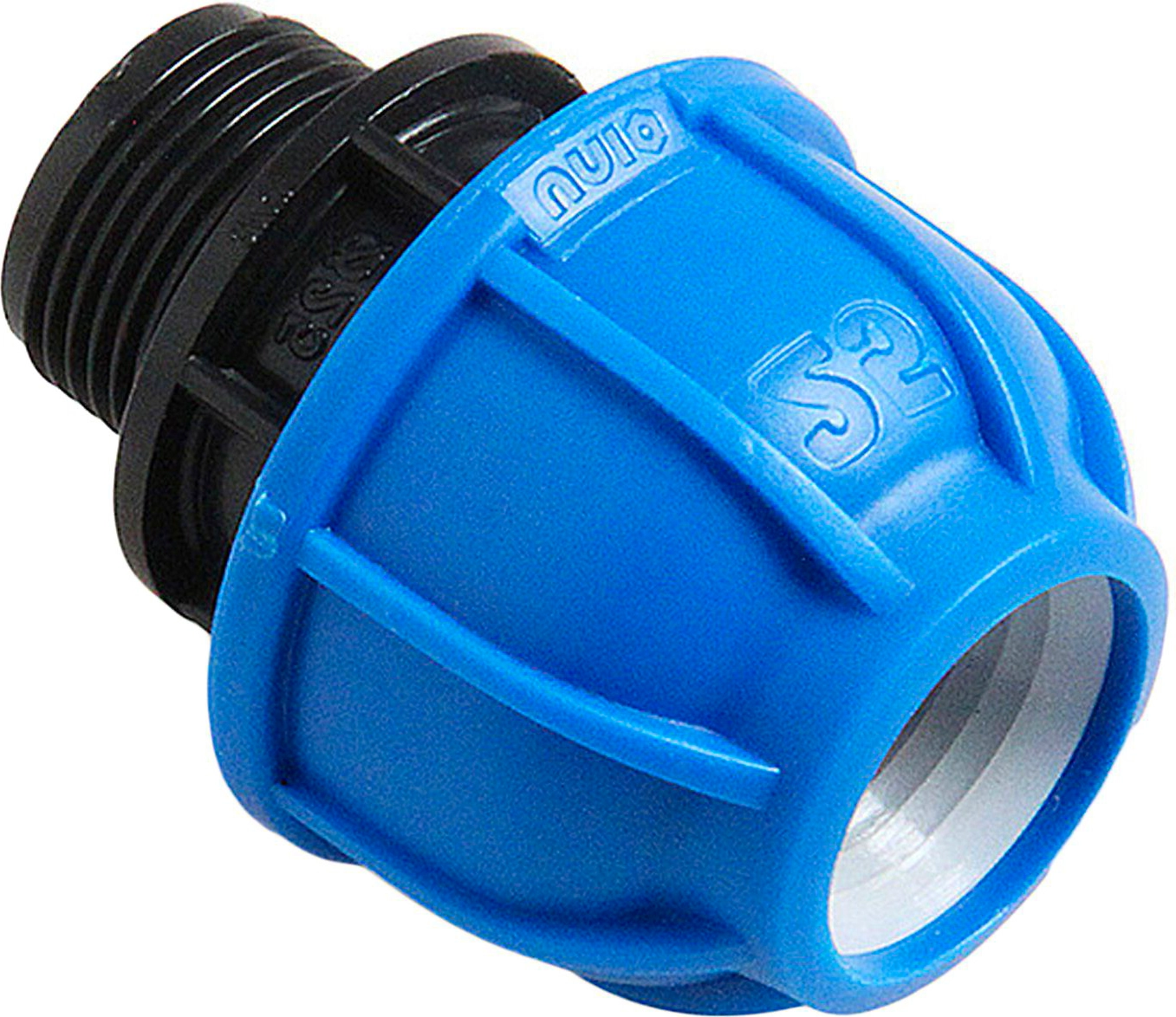 Муфта компрессион, полипропилен наруж. резьба 32х 3/4" для полиэтилен. труб, RTP