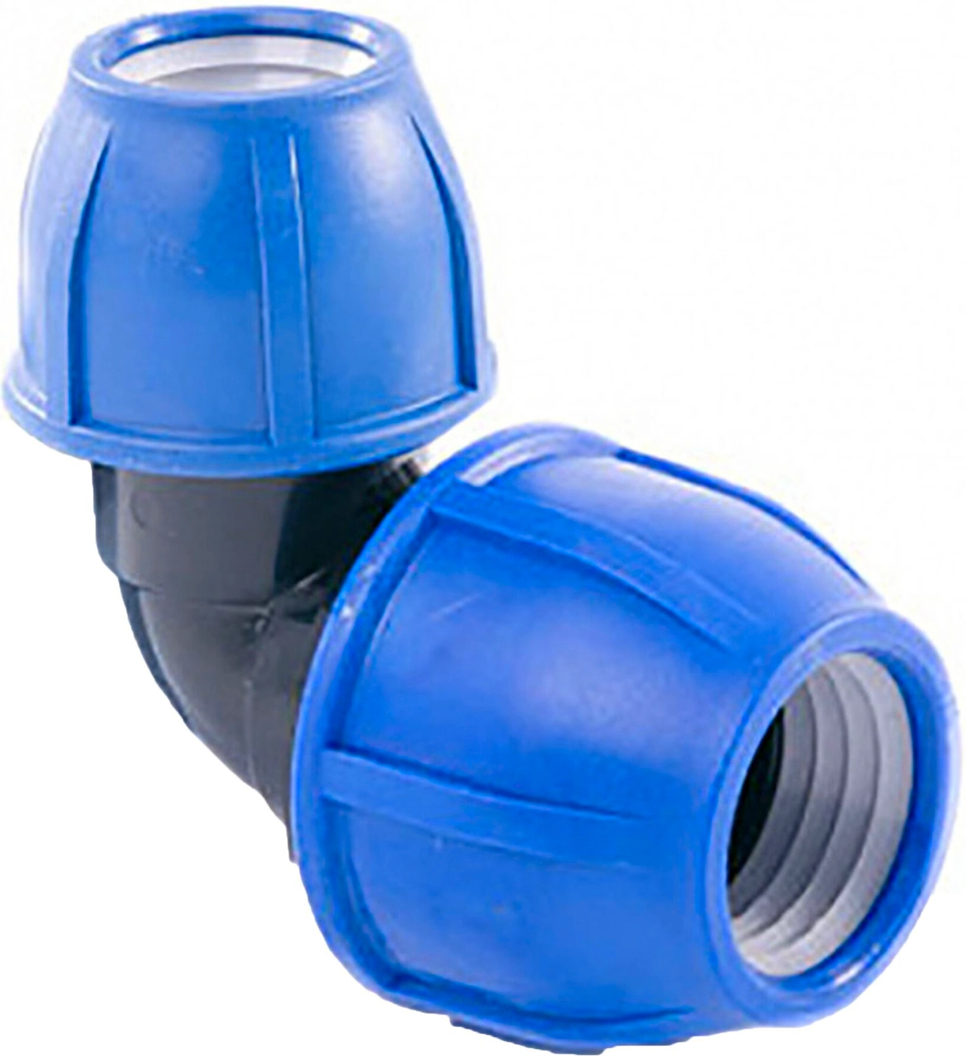 Отвод переходной компрессионный, полипропилен 25/20 для полиэтиленовых труб, RTP