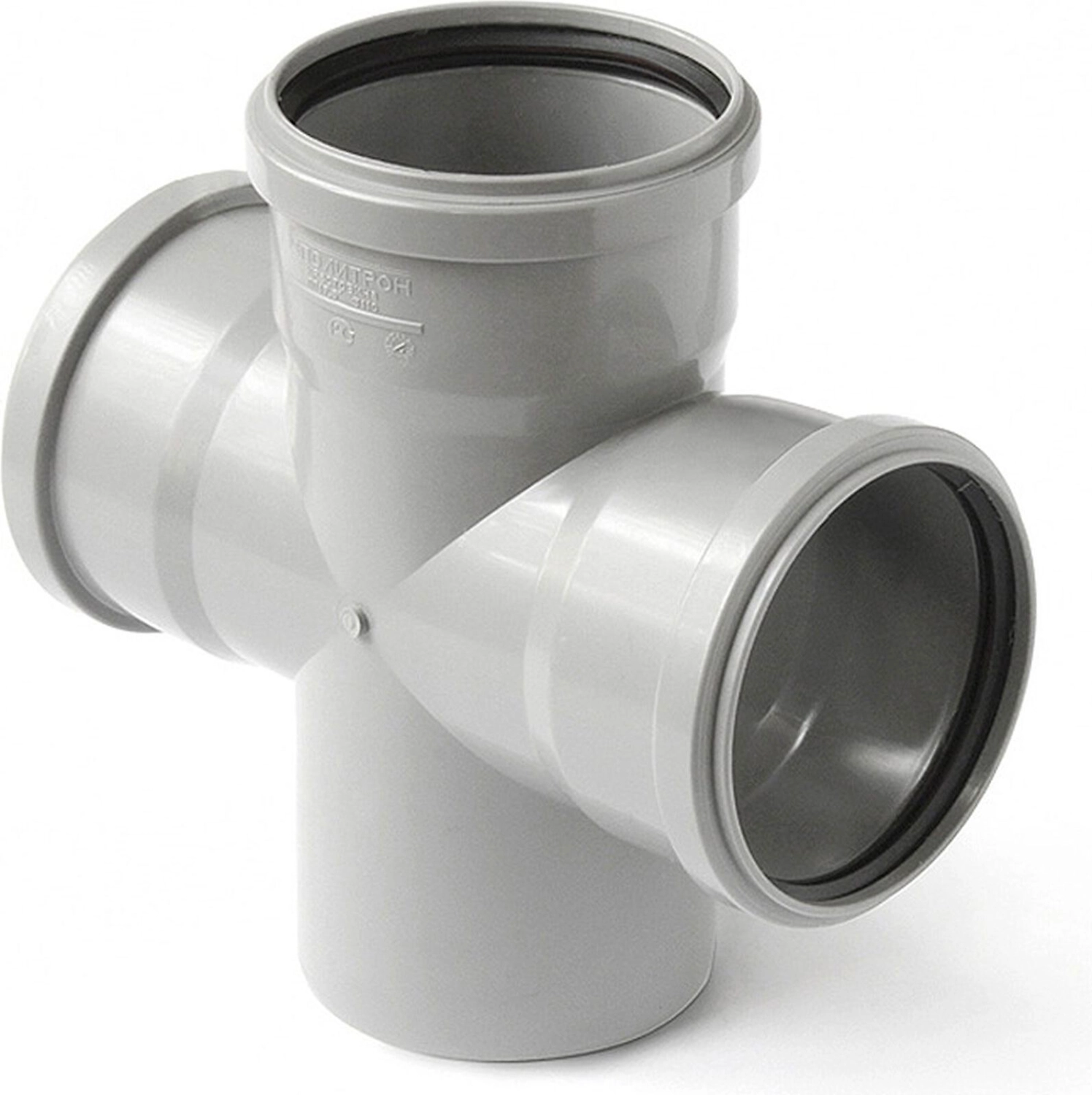 Крестовина одноплоскостная ВК ПП 50/50/50х87, серый, RTP