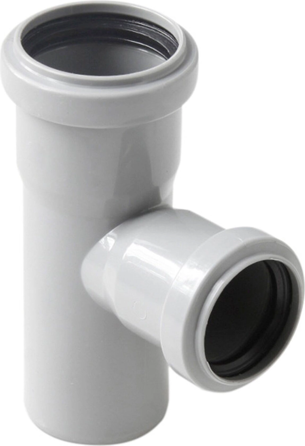 Тройник ВК ПП 50/50х87, серый, RTP