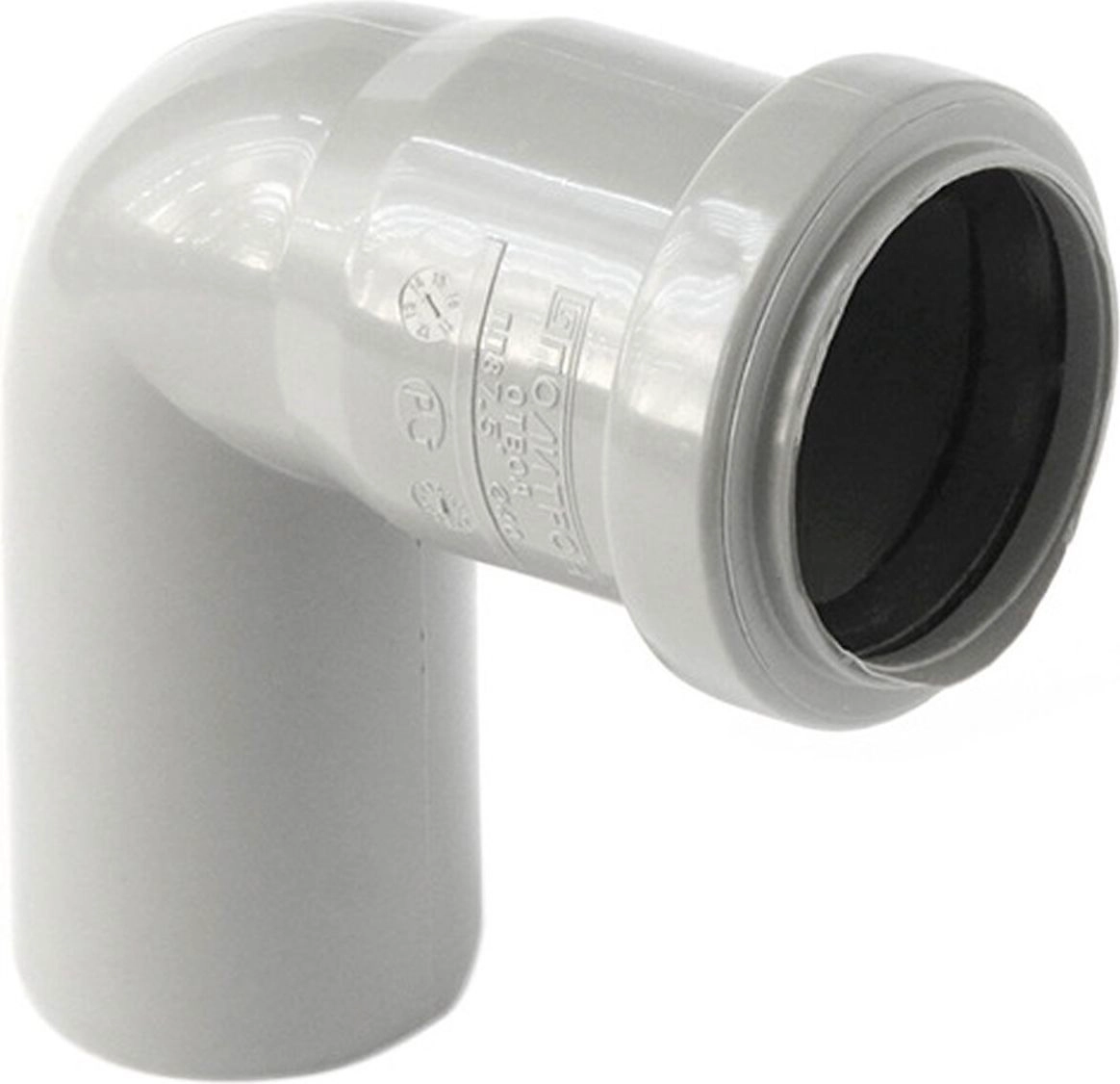 Отвод ВК ПП 40х87, серый, RTP