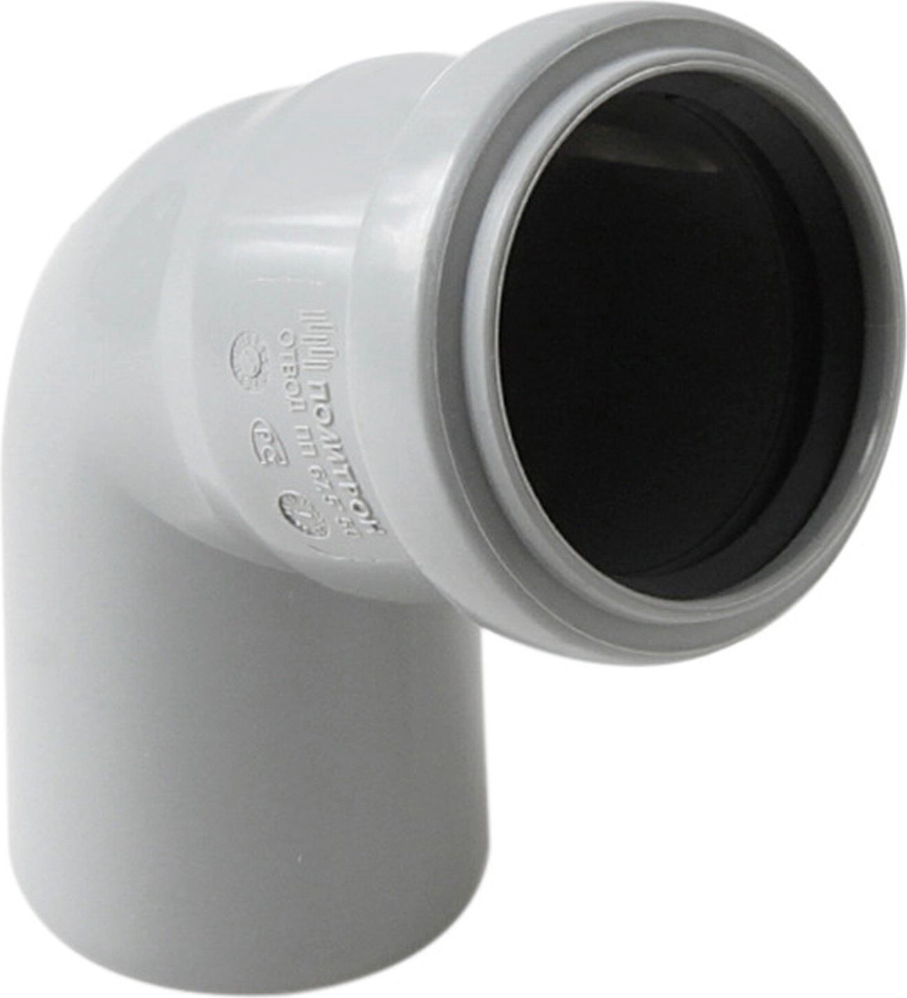 Отвод ВК ПП 50х87, серый, RTP