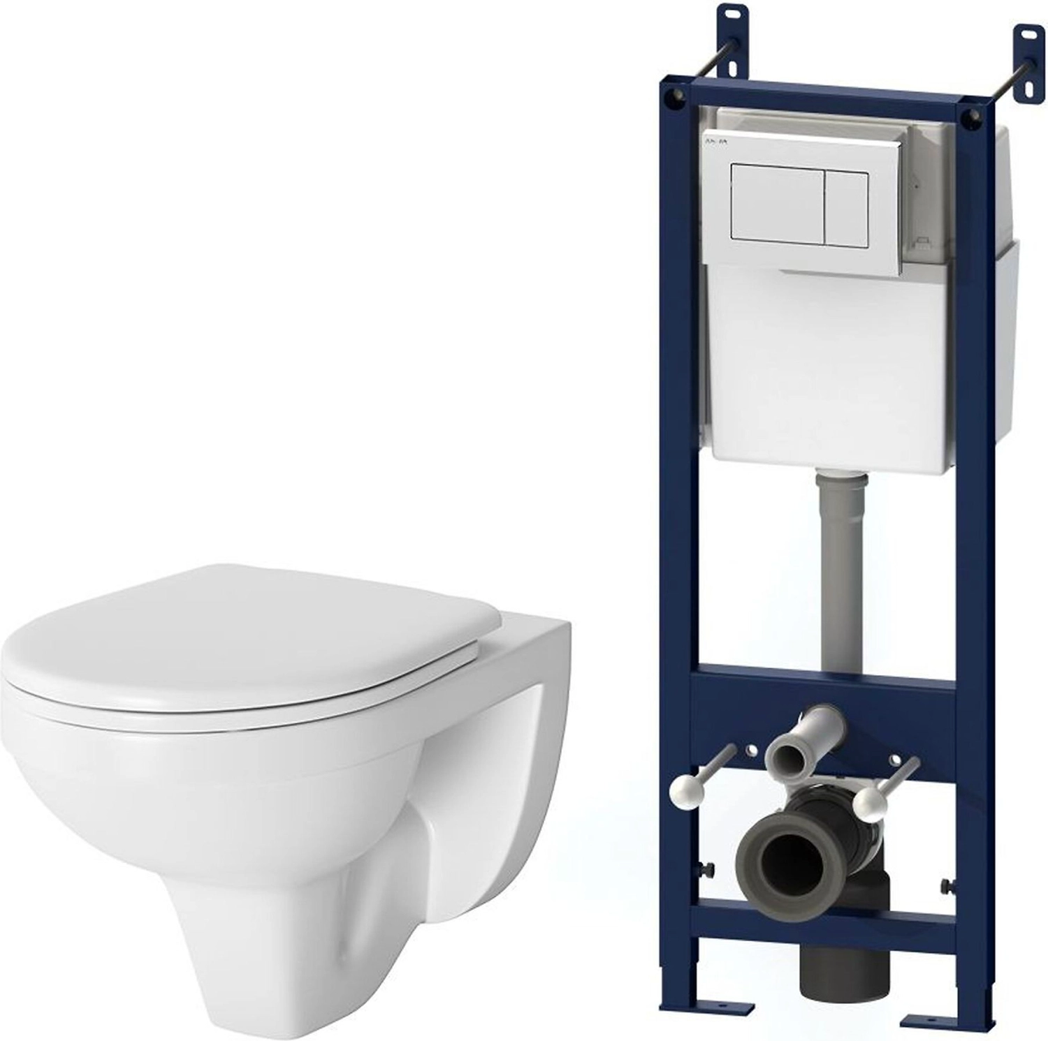 Комплект инсталляции с подвесным унитазом AM.PM Sense IS301.74A1738