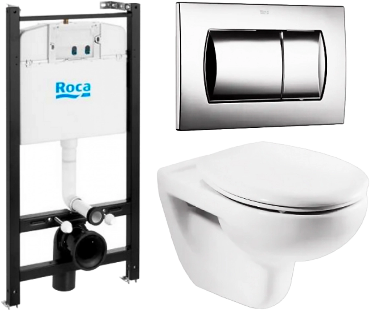 Комплект инсталляции с подвесным унитазом Roca Victoria 7.8931.0.000.0