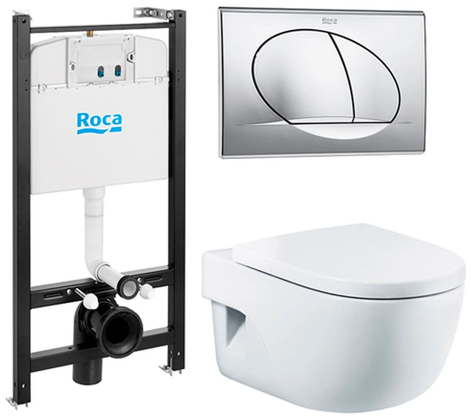 Комплект инсталляции с подвесным унитазом Roca Meridian 7.8931.0.411.0