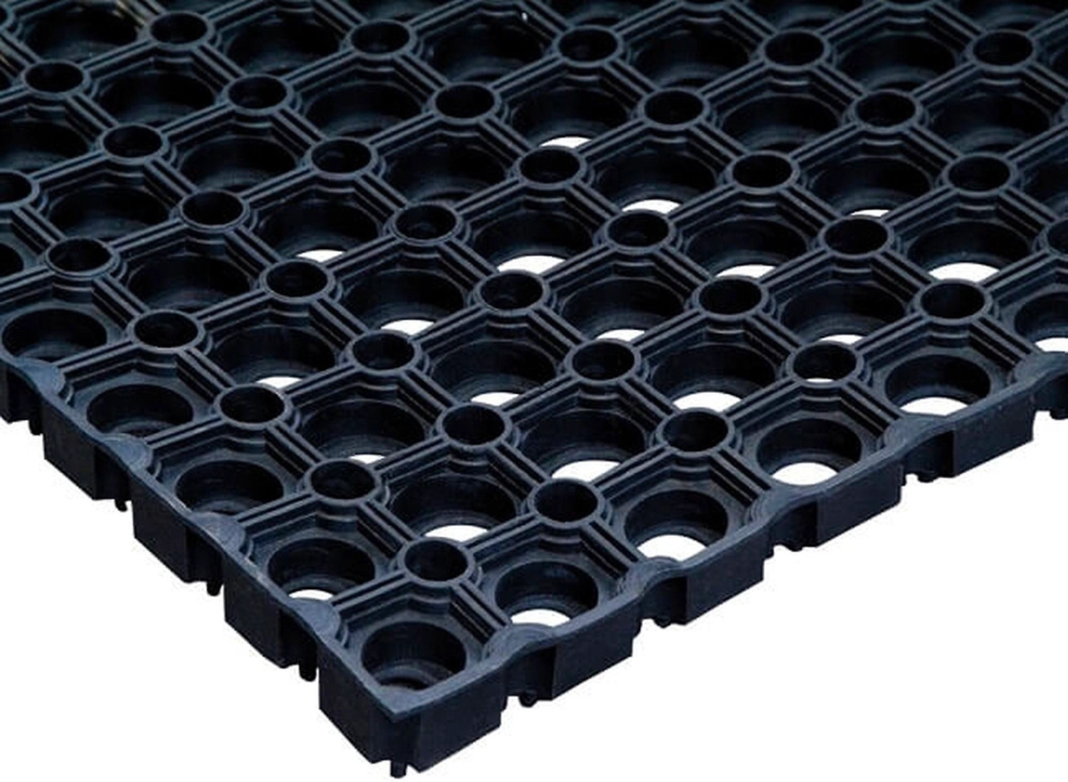 Коврик придверный РИНГО-МАТ 40х60 см ячеистый черный 