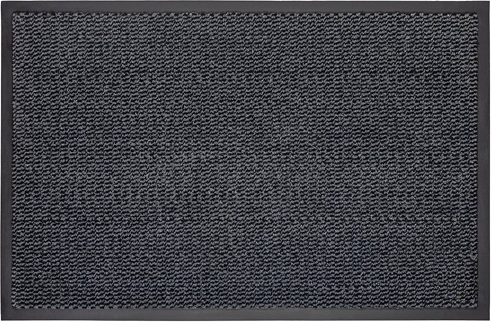 Коврик придверный Профи 90x150 см ворсовый антрацит