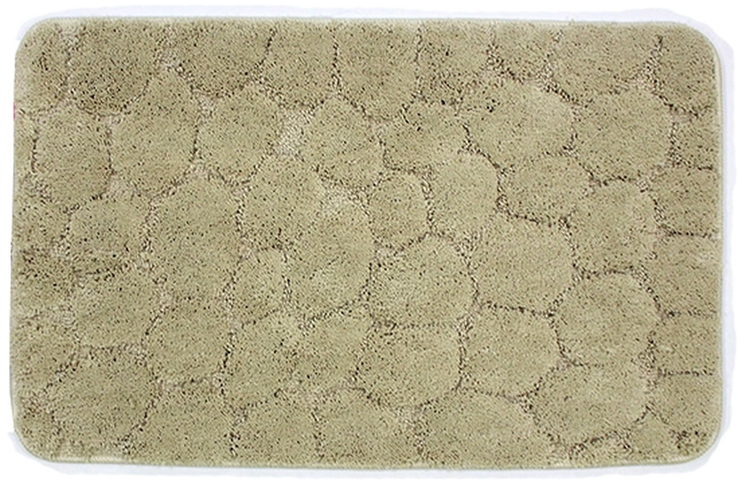 Коврик для ванной комнаты Dasch La Vita Милена 50х80 см ворсовый бежевый