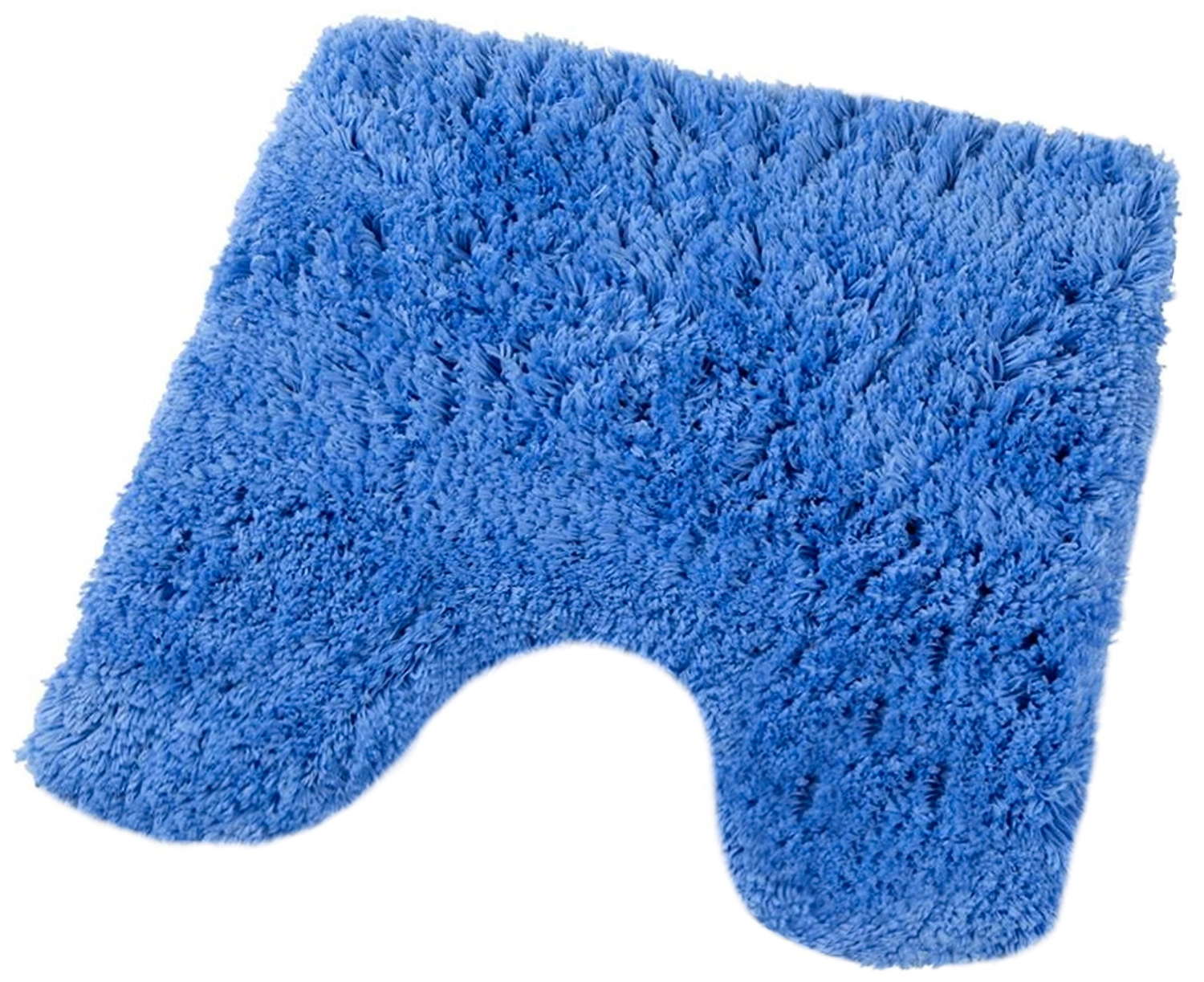 Коврик для туалета RemiLing 55х55 см ворсовый синий