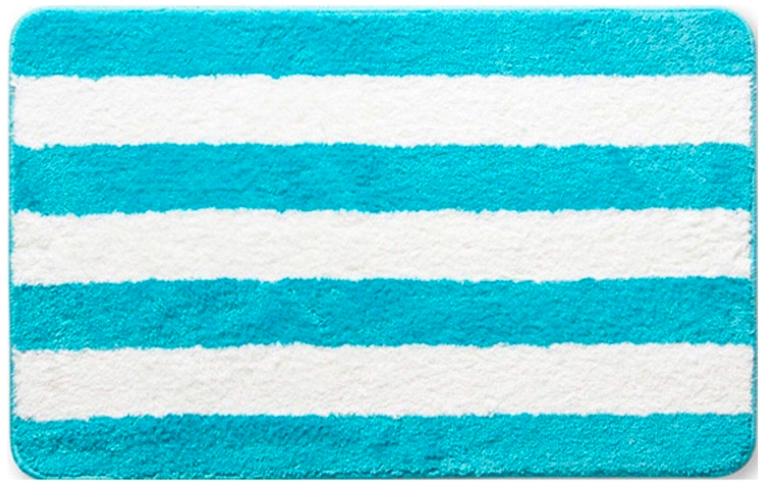 Коврик для ванной комнаты Sibo Multisoft 80х50 см ворсовый голубой