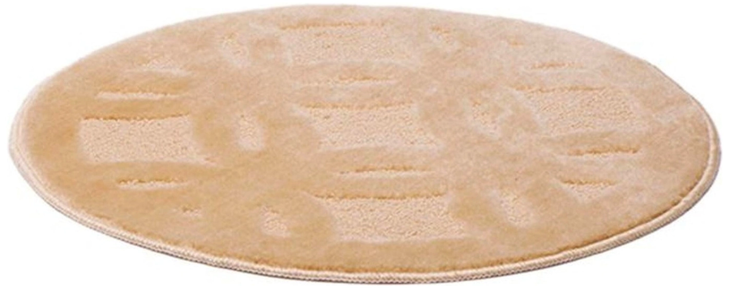 Коврик для ванной комнаты Dasch Дорофей Квадро 55 см ворсовый бежевый 