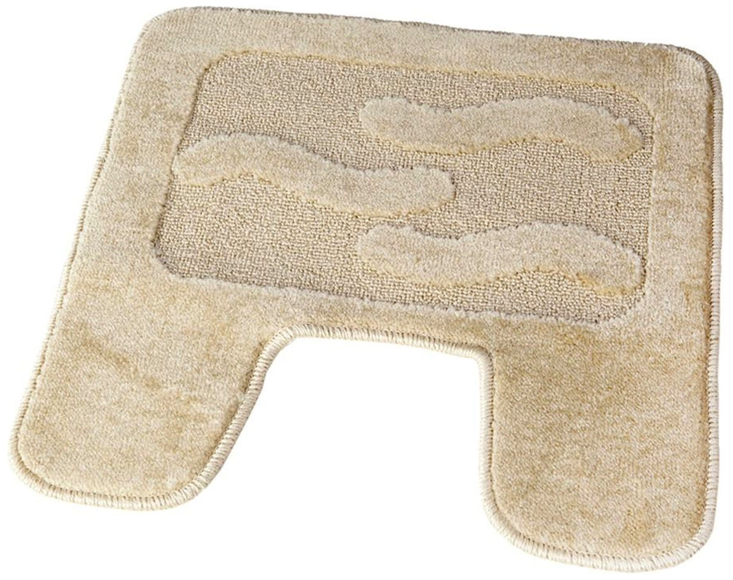 Коврик для ванной комнаты Aquarius Sea 50x50 см ворсовый бежевый