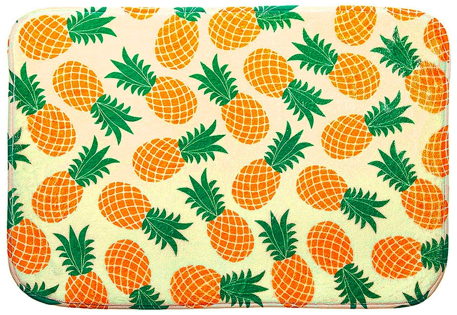 Коврик для ванной комнаты Fresh сode Тенерифе 60х40 см текстильный желтый