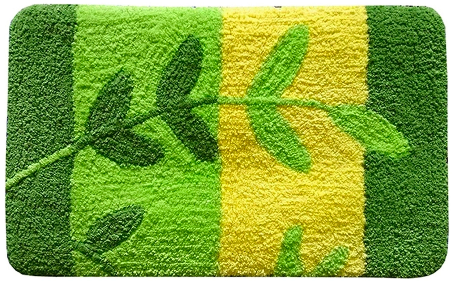 Коврик для ванной комнаты Dasch La Vita Силвана 100х60 см ворсовый зеленый