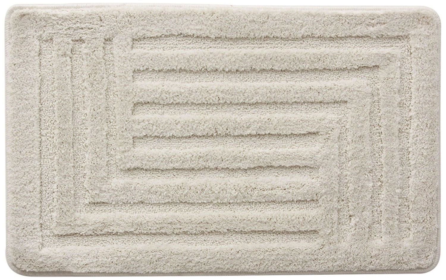 Коврик для ванной комнаты IDDIS Promo 50х80 см ворсовый бежевый