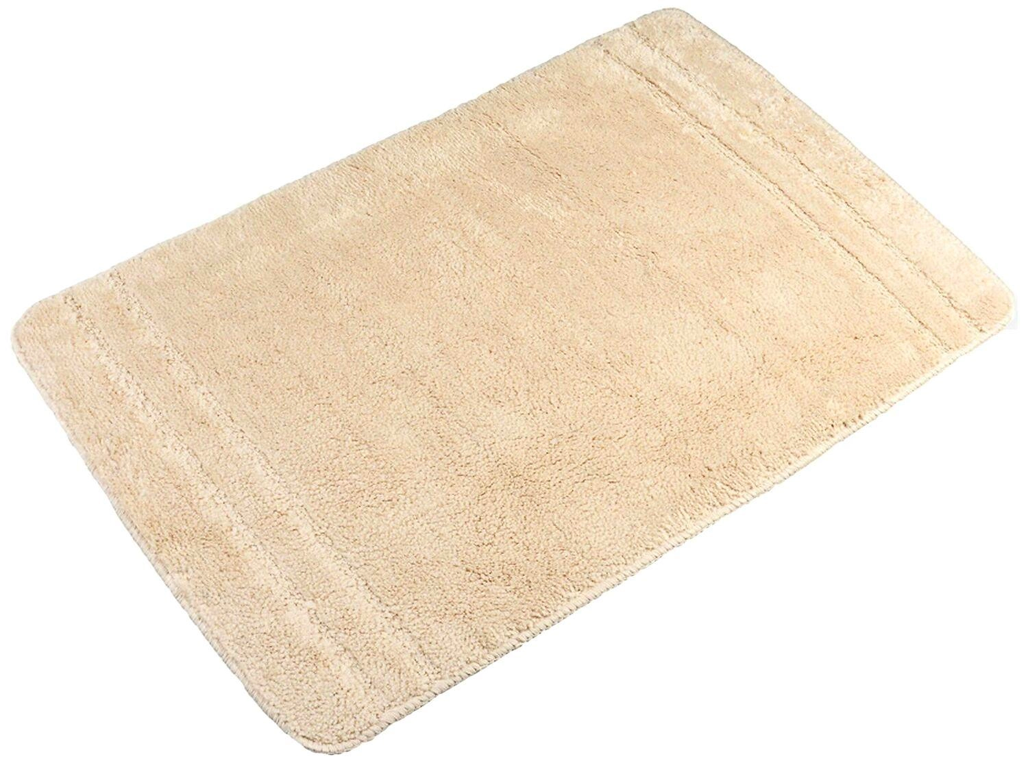 Коврик для ванной комнаты Verran SOLO 60х90 см ворсовый бежевый