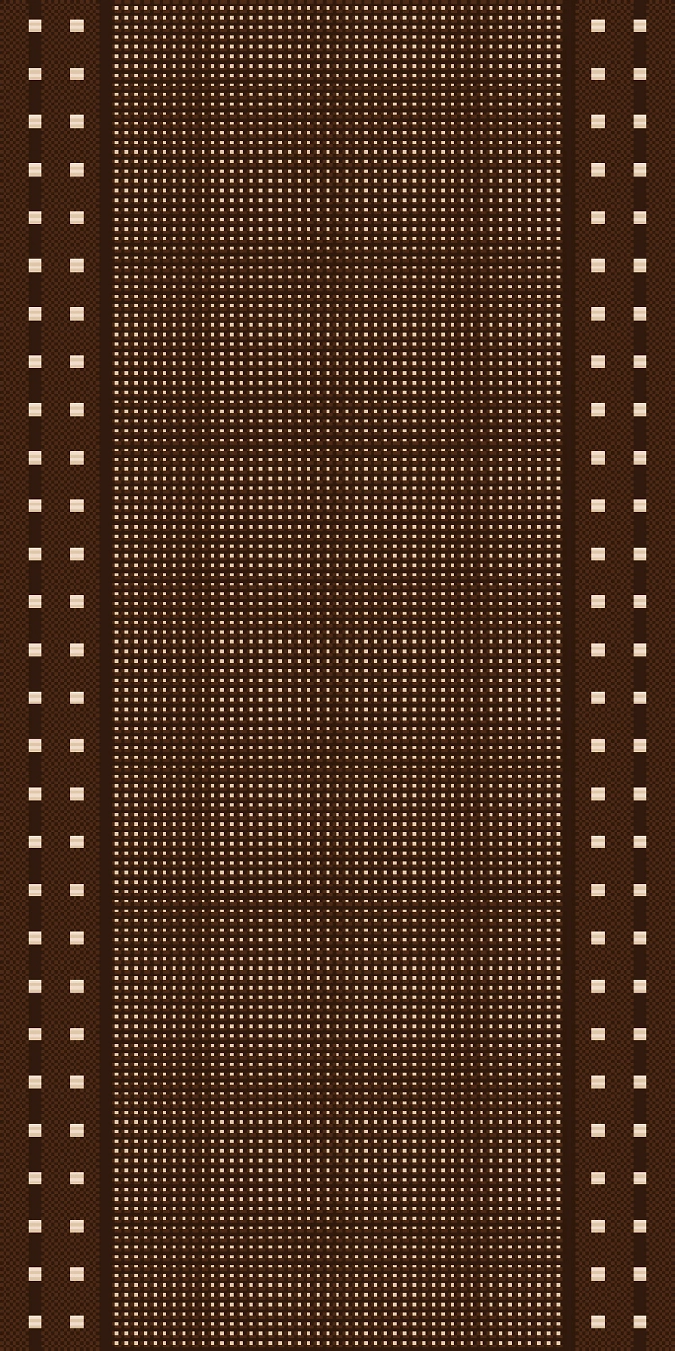 Ковровая дорожка Carpetoff Felix коричневая 100 см