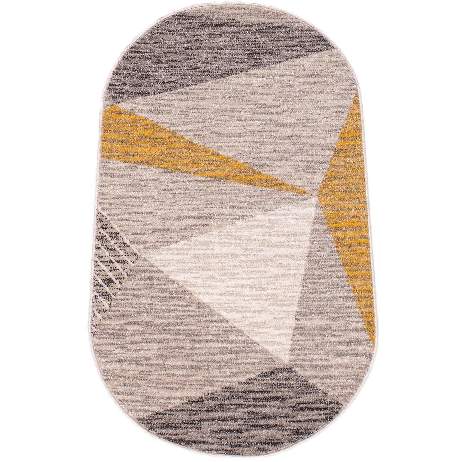 Ковер БелКа Панама 37303_37226 геометрия овальный 80х150 см