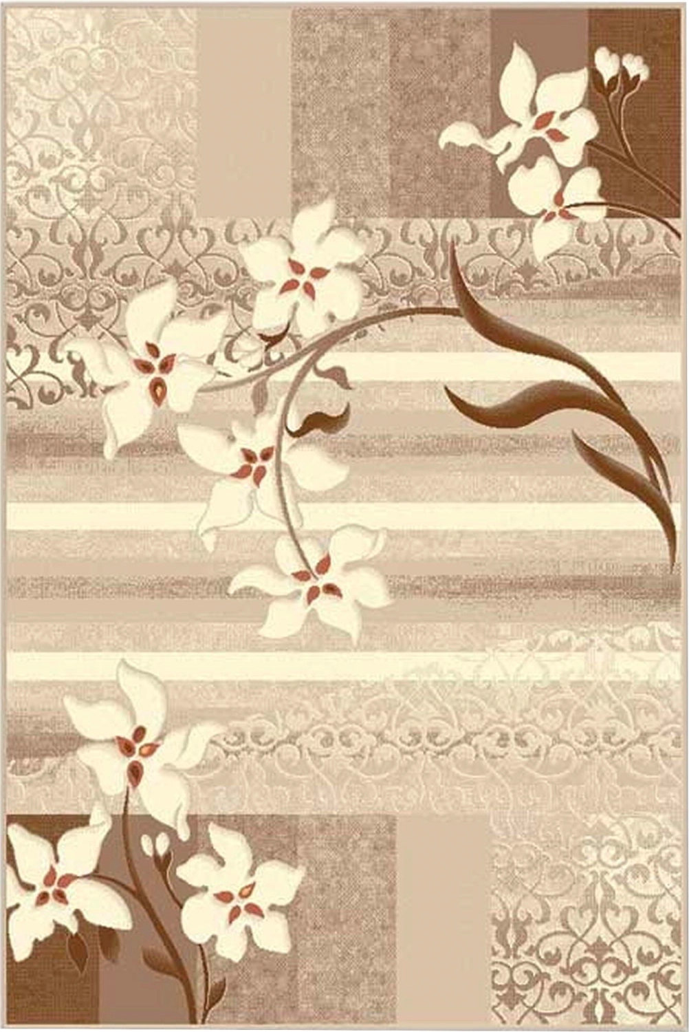 Ковер Moldabela Delta 3972-43255 бежевый 200x100 см