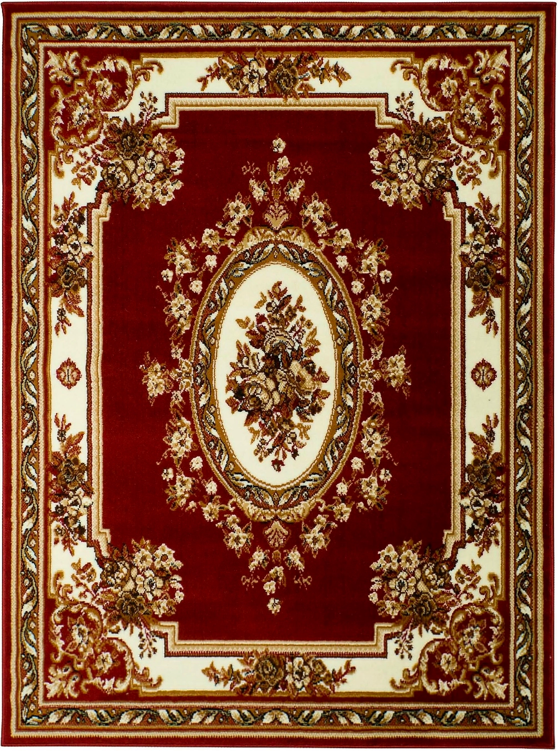 Ковер БелКа Лайла де Люкс 15461_10366 бордо 140x190 см