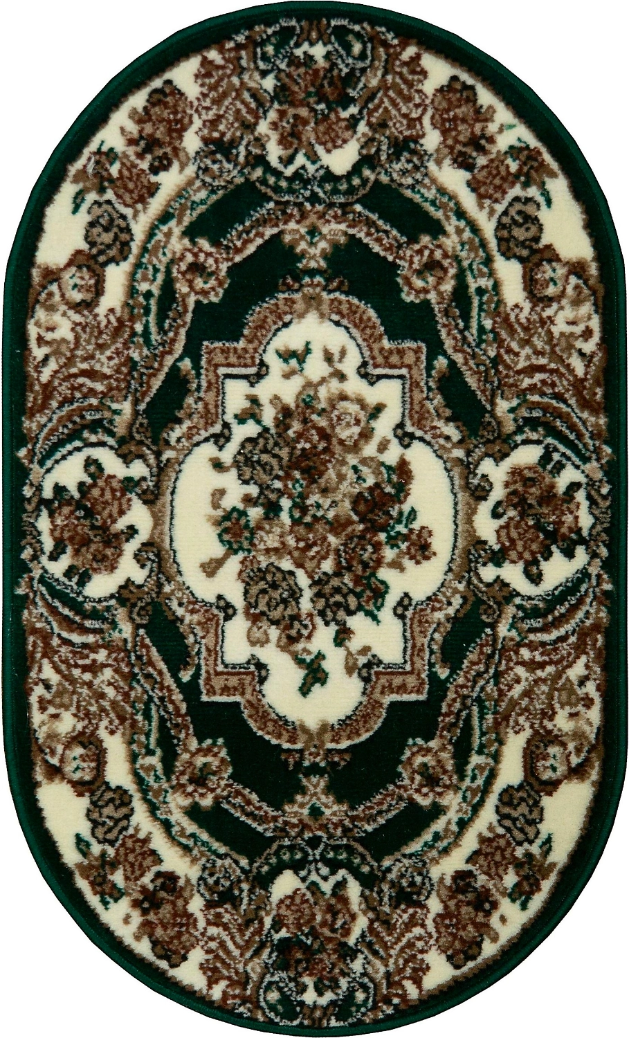 Ковер БелКа Лайла де Люкс 15318_10262 зеленый 60x100 см