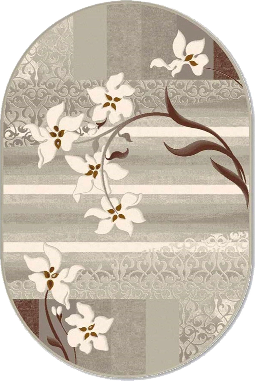 Ковер Moldabela Delta 3972-43255 серый 160х230 см