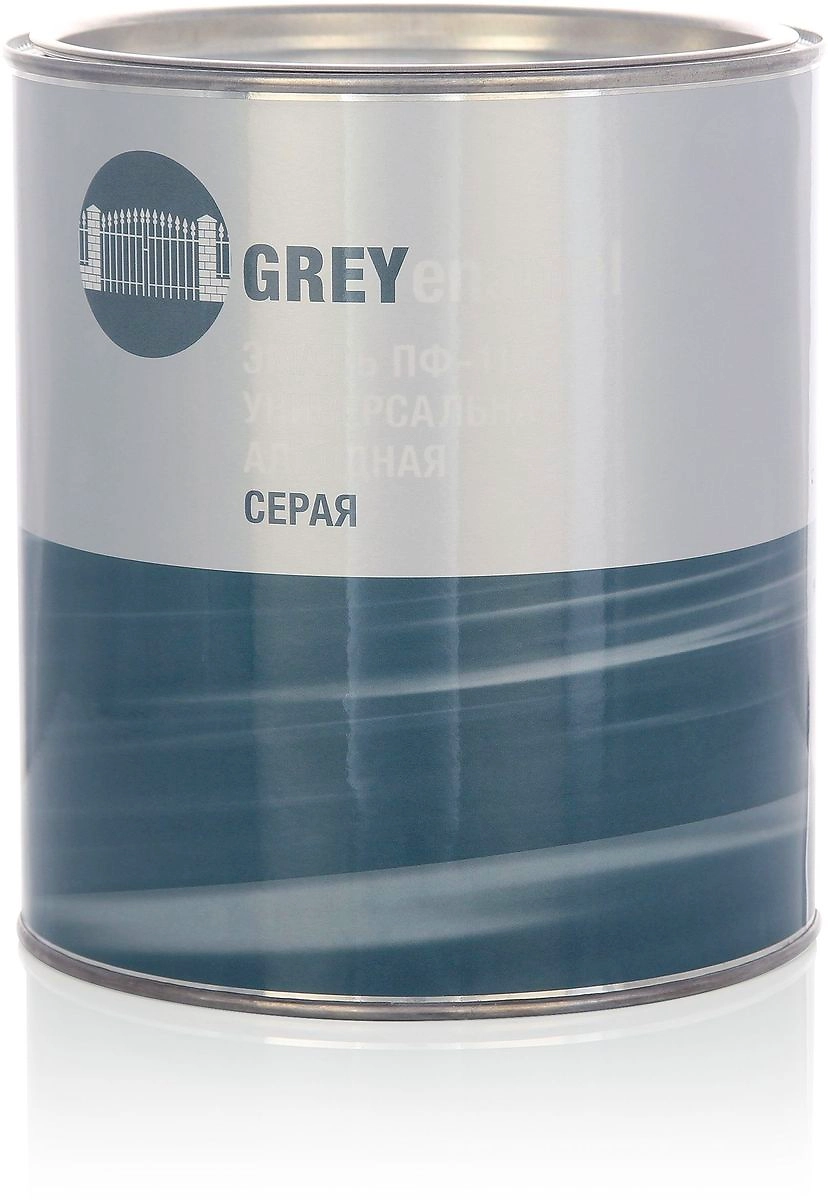 Эмаль универсальная Стандарт ПФ-115 глянцевая серая 2,7 кг