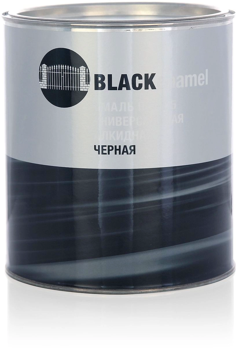 Эмаль универсальная Стандарт ПФ-115 глянцевая черная 2,7 кг