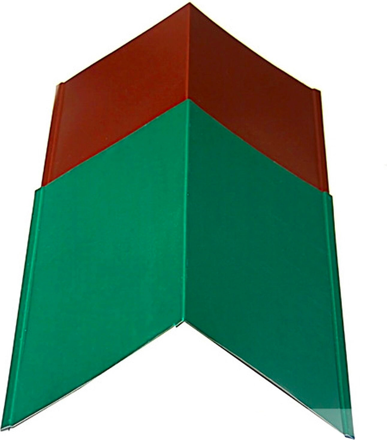 Конек Таврос красный 200х20х20 см