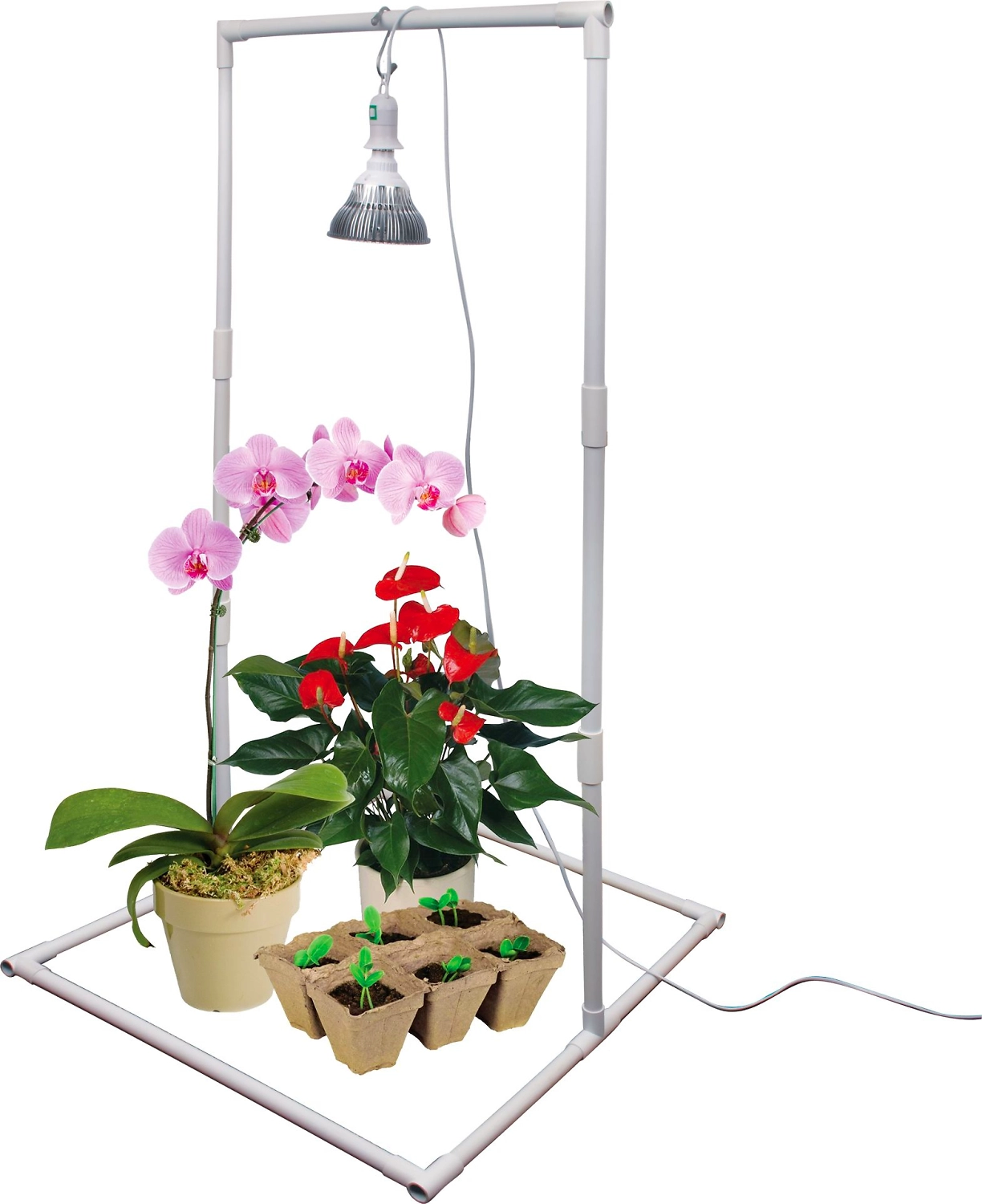 Подставка GARDEN SHOW АБС-пластик 58х76х55 см белая