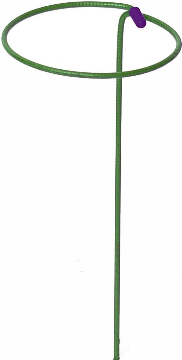 Опора круглая Клевер-С ПВХ 12х37х9 см зеленая