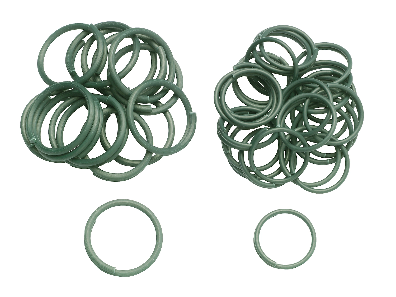 Подвязка кольцевая пластиковая 3,5 см 7 шт