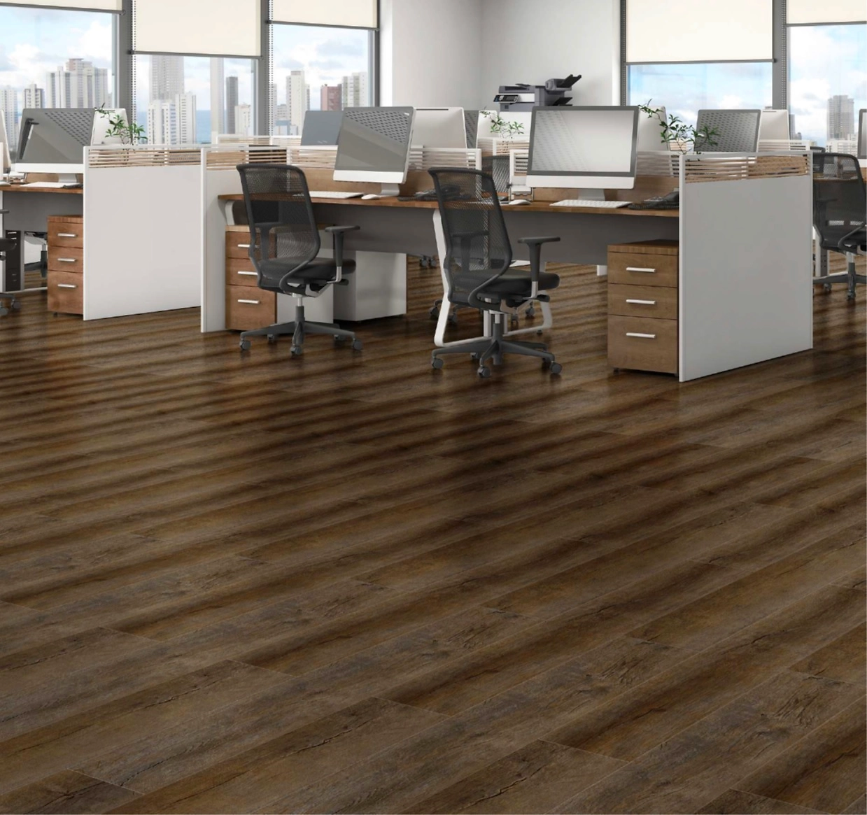 Кварцвиниловая плитка Quartz-Step Тар 3,5 мм 2,16 кв.м