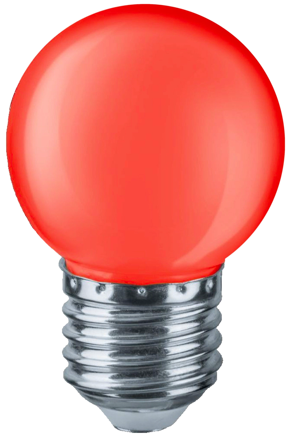 Светодиодная лампа Navigator NLL-G45-1 E 27 1 Вт красный шар