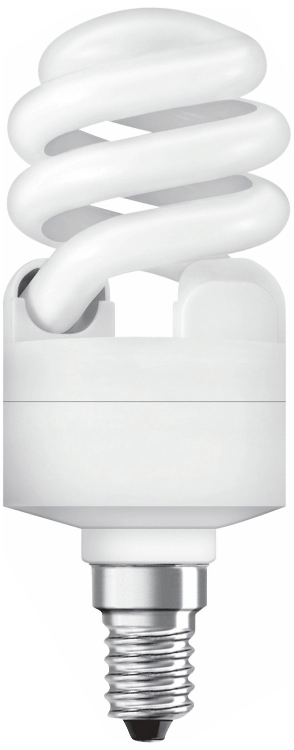 Люминесцентная лампа OSRAM DST MTW Е14 12 Вт 650 лм 4000 К трубка